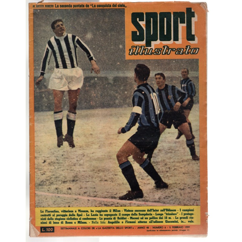 SPORT ILLUSTRATO-n 6, 5 feb-1959