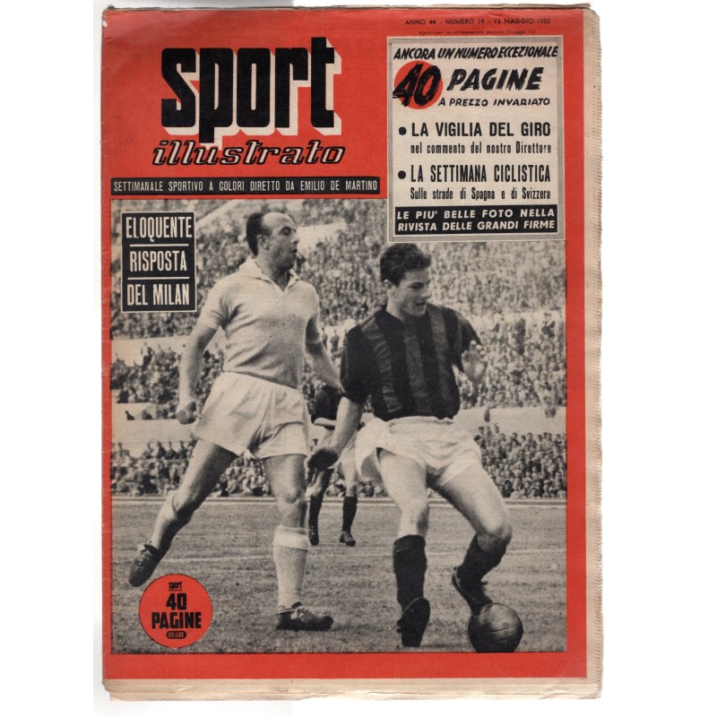SPORT ILLUSTRATO-n 19, 12 maggio-1955