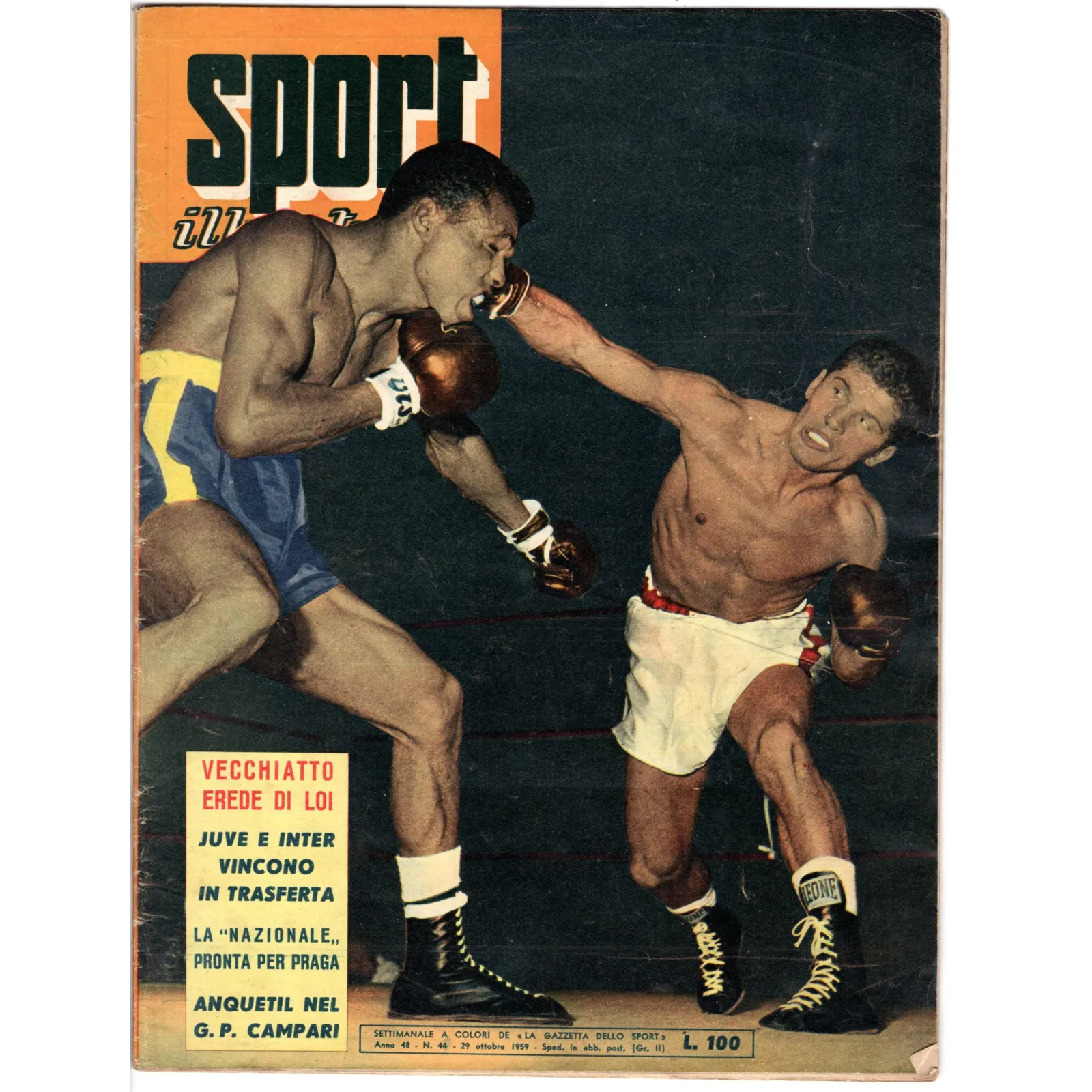 SPORT ILLUSTRATO-n 44, 29 ottobre-1959