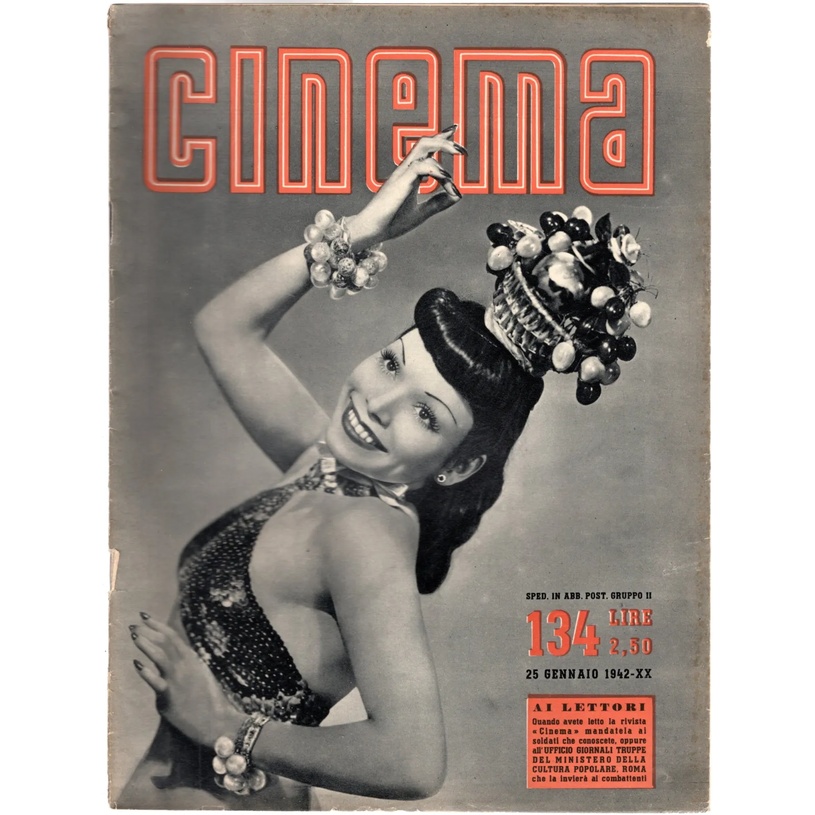 CINEMA-n 134, 25 gennaio-1942