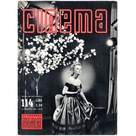 CINEMA-n 114, 25 marzo-1941