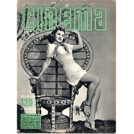 CINEMA-n 120, 25 giugno-1941