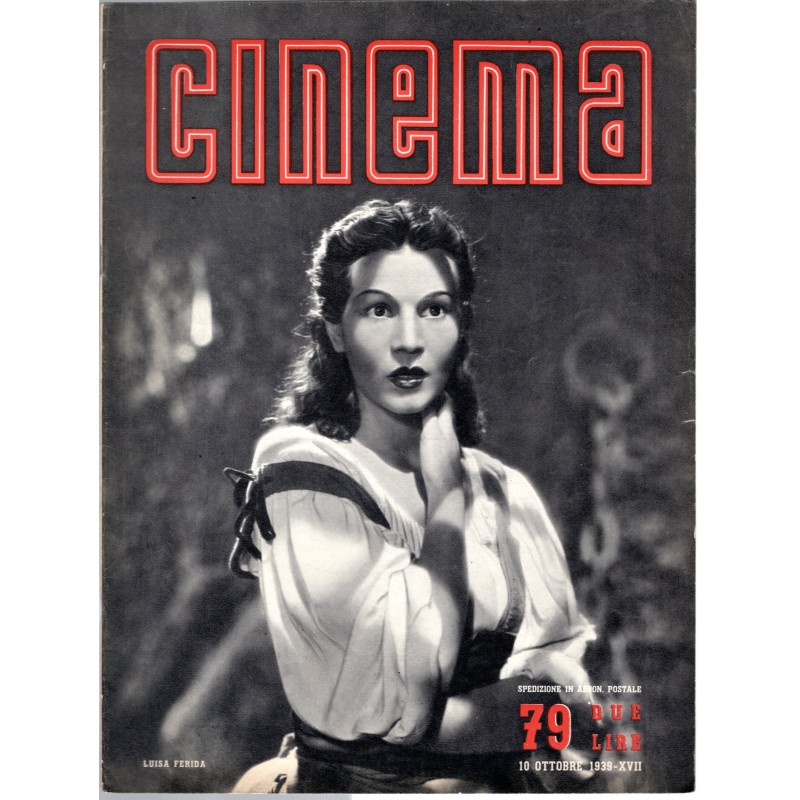 CINEMA-n 79, 10 ottobre-1939