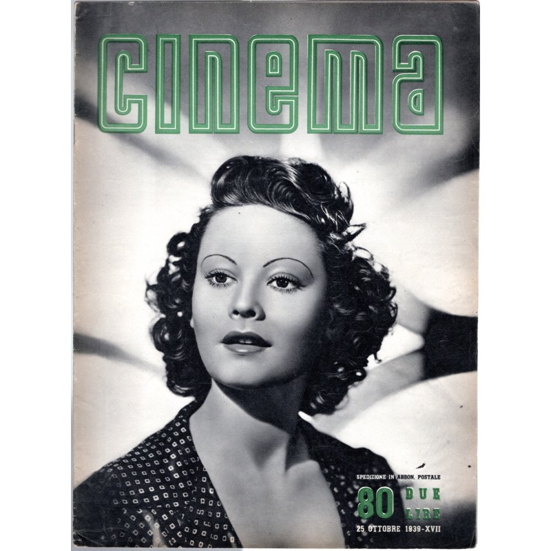 CINEMA-n 80, 25 ottobre-1939