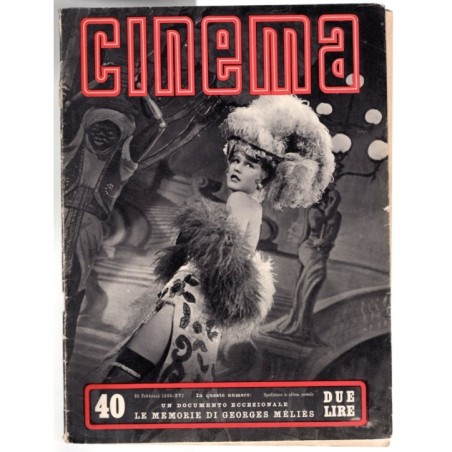 CINEMA-n 40, 25 febbraio-1938