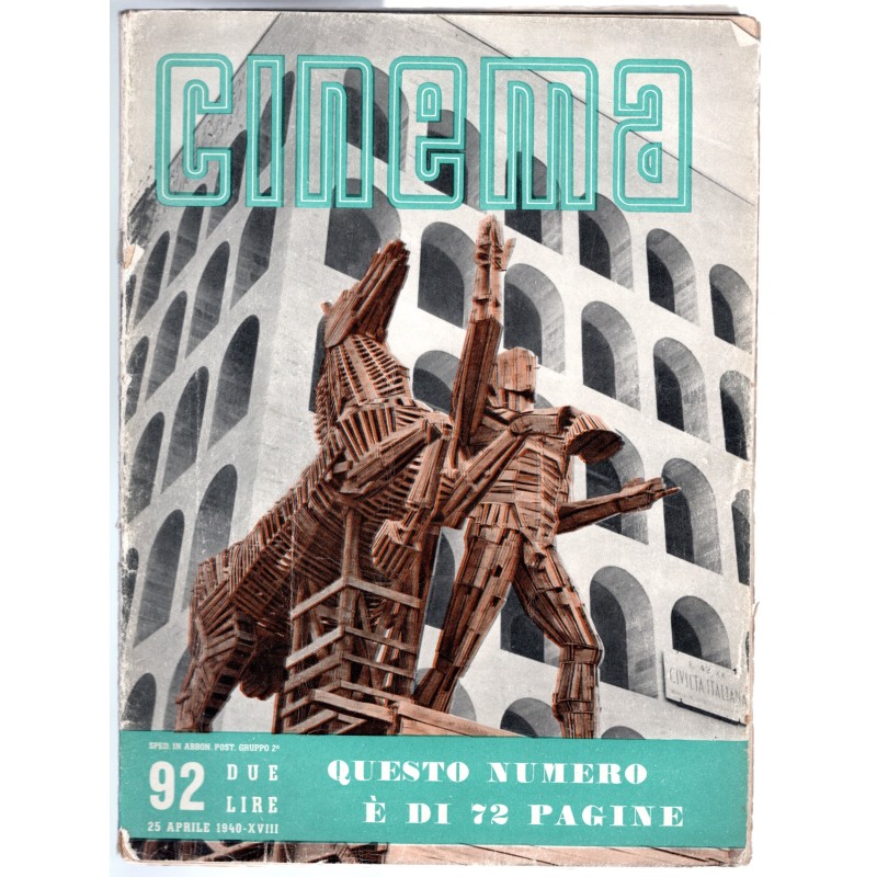 CINEMA-n 92, 25 aprile-1940