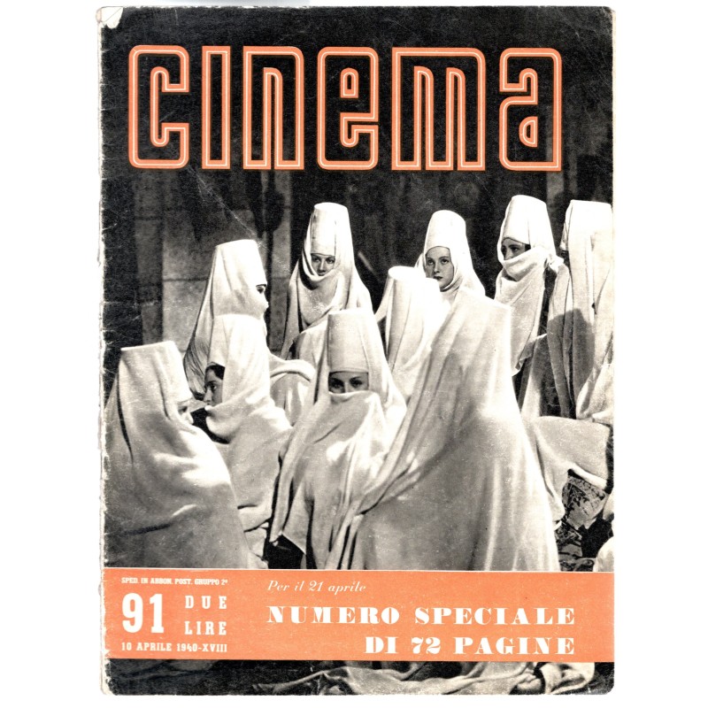 CINEMA-n 91, 10 aprile-1940