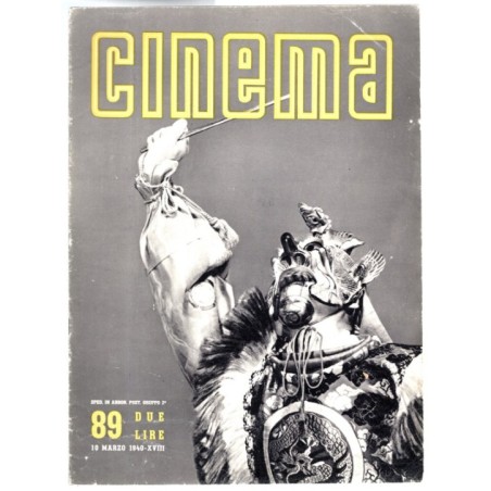 CINEMA-n 89, 10 marzo-1940
