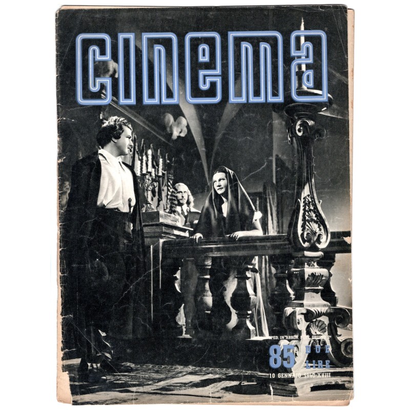 CINEMA-n 85, 10 gennaio-1940