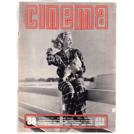 CINEMA-n 38, 25 gennaio-1938
