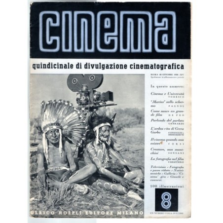 CINEMA-n 8, 25 ottobre-1936