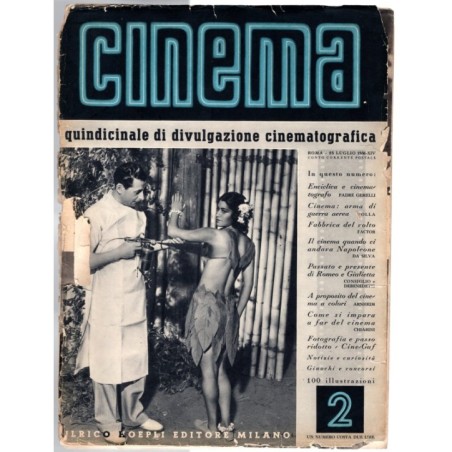 CINEMA-n 2, 25 luglio-1936