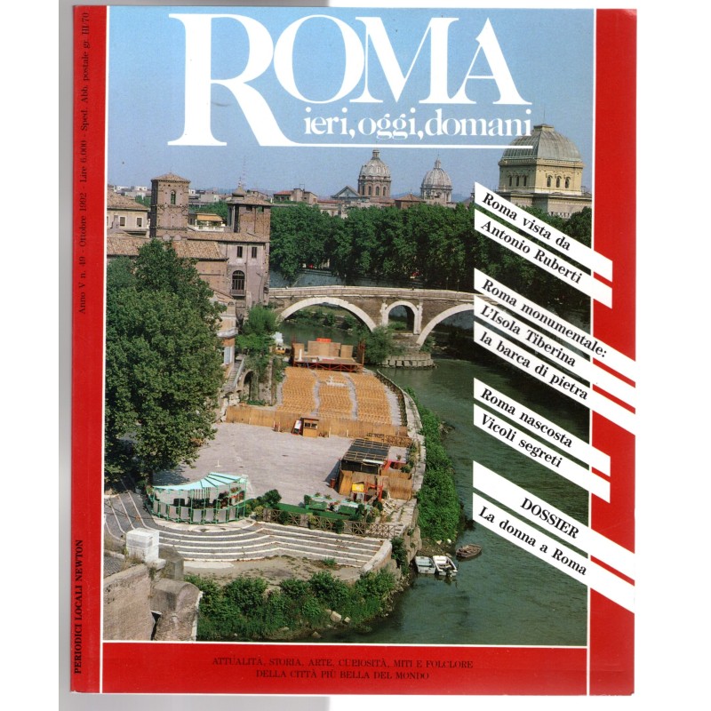 ROMA IERI, OGGI, DOMANI-n 49, ottobre-1992
