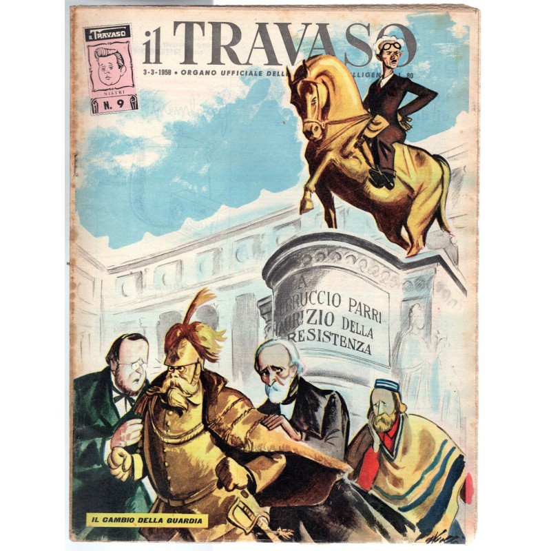 IL TRAVASO-n 9, 3 marzo-1958