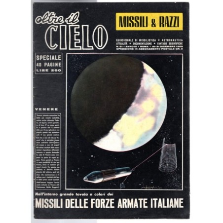 OLTRE IL CIELO. MISSILI & RAZZI-n 51, 16-31 dicembre-1959