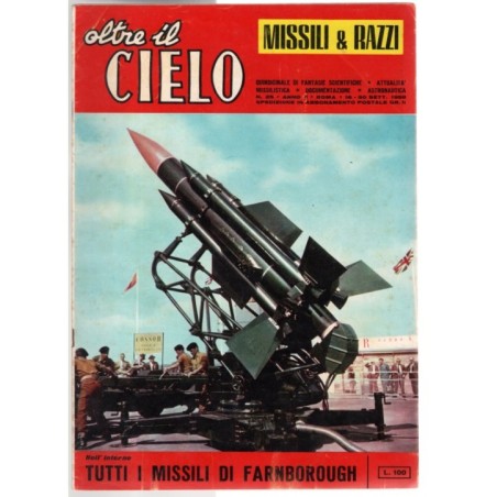 OLTRE IL CIELO. MISSILI & RAZZI-n 25, 16-30 settembre-1958