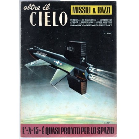 OLTRE IL CIELO. MISSILI & RAZZI-n 27, 16-31 ottobre-1958