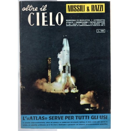 OLTRE IL CIELO. MISSILI & RAZZI-n 34, 1-15 marzo-1959