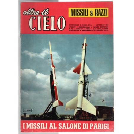 OLTRE IL CIELO. MISSILI & RAZZI-n 41, 1-31 luglio-1959