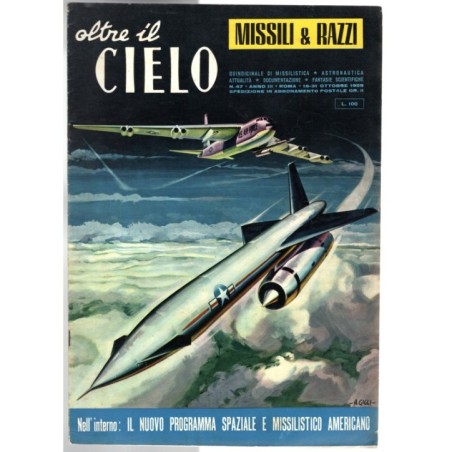 OLTRE IL CIELO. MISSILI & RAZZI-n 47, 16-31 ottobre-1959