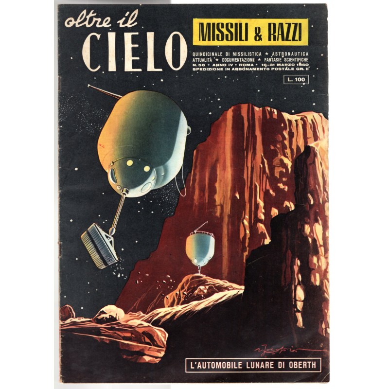 OLTRE IL CIELO. MISSILI & RAZZI-n 56, 16-31 marzo-1960