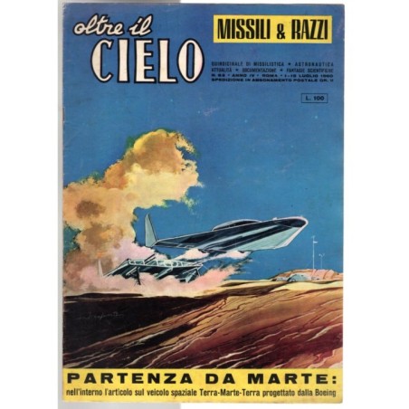 OLTRE IL CIELO. MISSILI & RAZZI-n 63, 1-15 luglio-1960