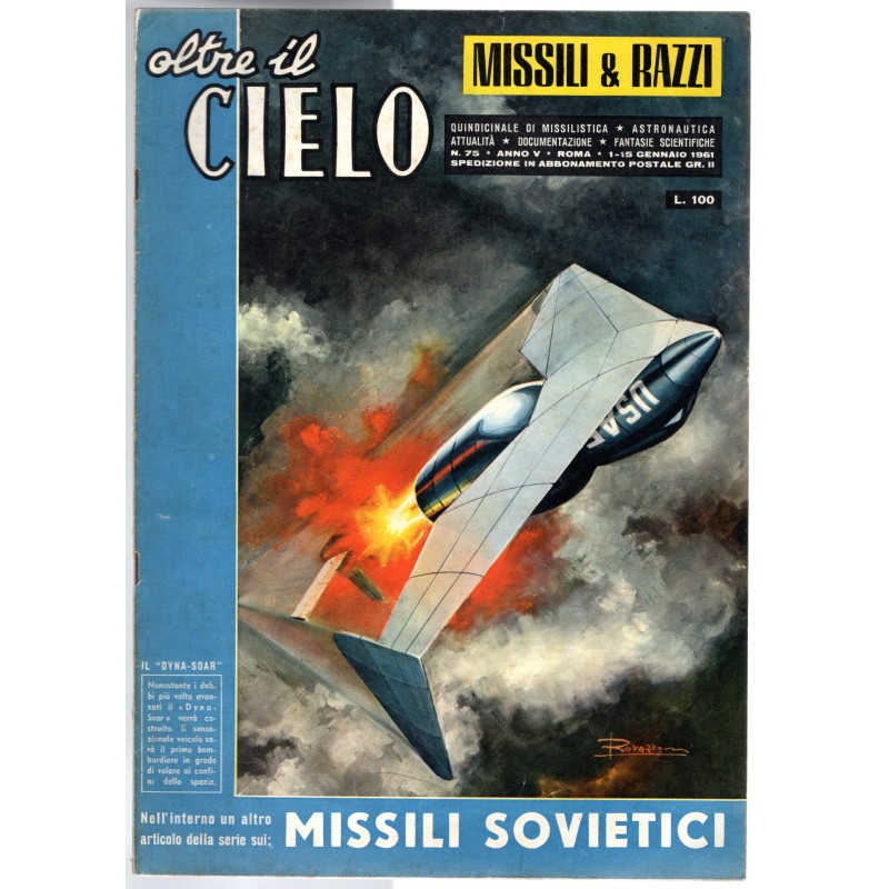 OLTRE IL CIELO. MISSILI & RAZZI-n 75, 1-15 gennaio-1961