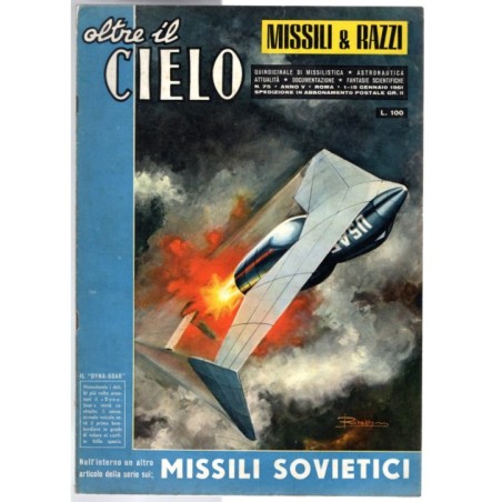 OLTRE IL CIELO. MISSILI & RAZZI-n 75, 1-15 gennaio-1961