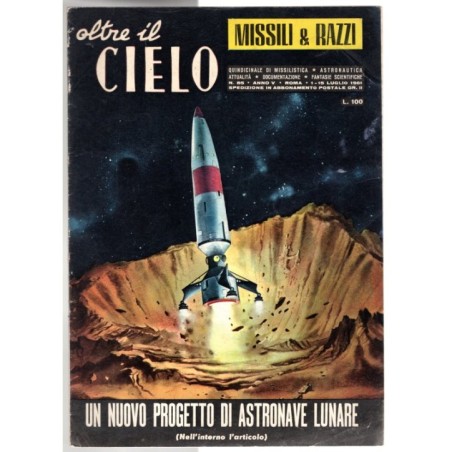 OLTRE IL CIELO. MISSILI & RAZZI-n 85, 1-15 luglio-1961