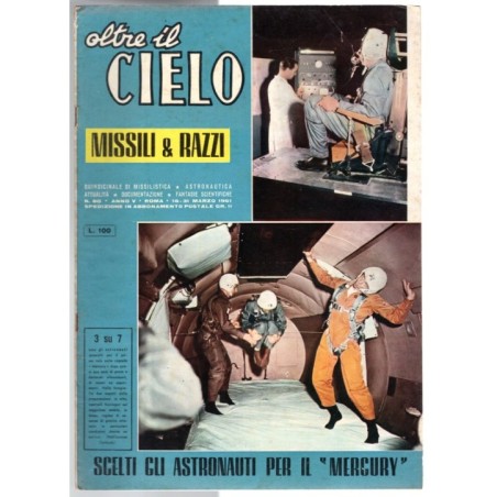 OLTRE IL CIELO. MISSILI & RAZZI-n 80, 16-31 marzo-1961