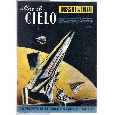 OLTRE IL CIELO. MISSILI & RAZZI-n 68, 16-30 settembre-1960