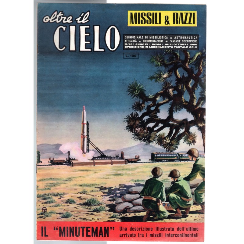 OLTRE IL CIELO. MISSILI & RAZZI-n 70, 16-31 ottobre-1960