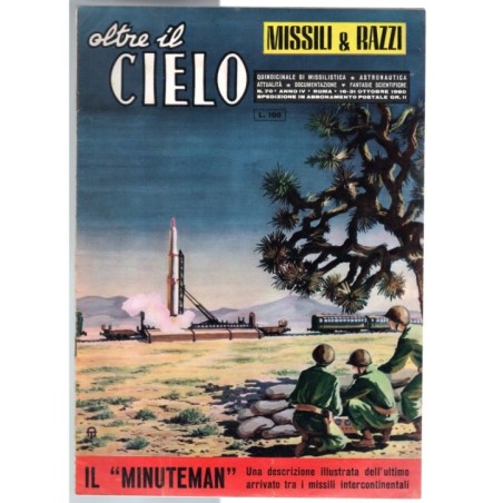 OLTRE IL CIELO. MISSILI & RAZZI-n 70, 16-31 ottobre-1960