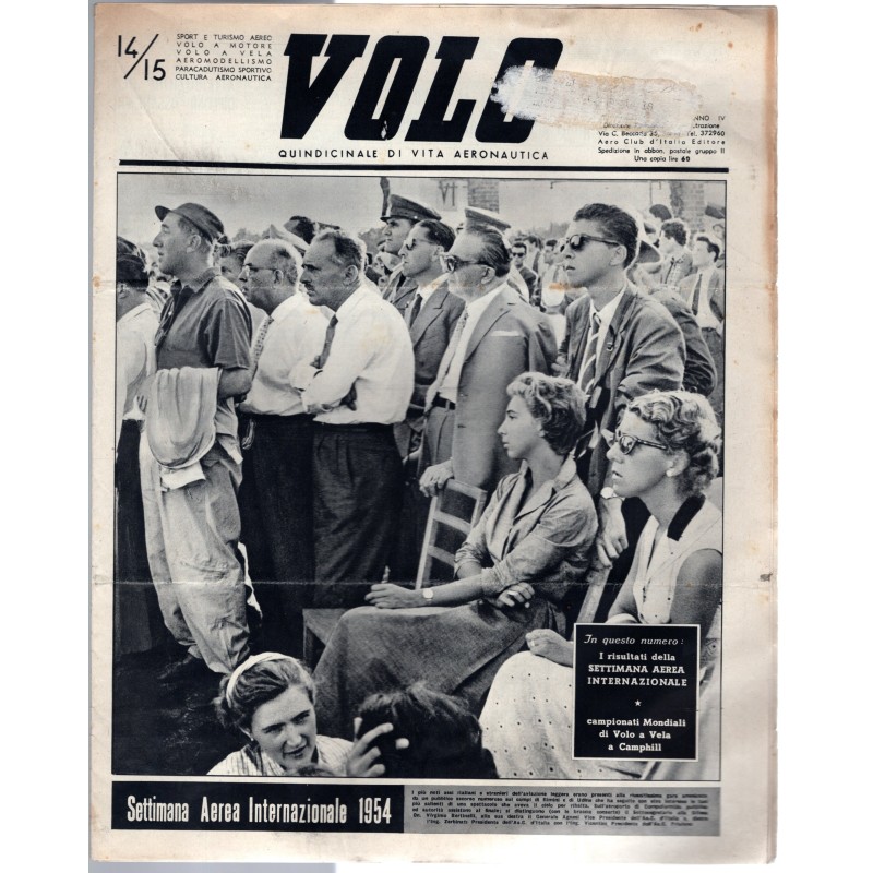 VOLO-n 14-15, 25 agosto-1954
