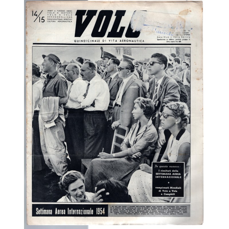 VOLO-n 14-15, 25 agosto-1954