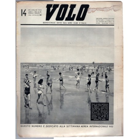 VOLO-n 14, 25 luglio-1952