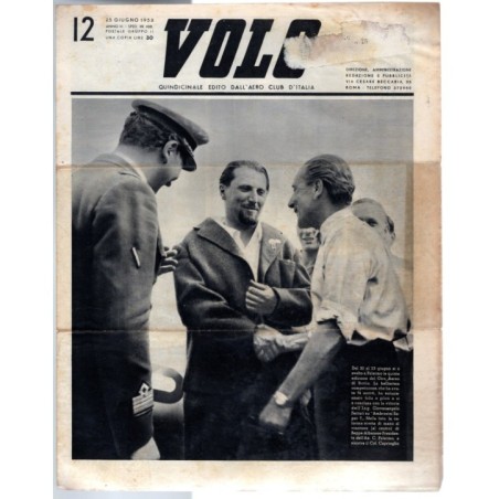 VOLO-n 12, 25 giugno-1953