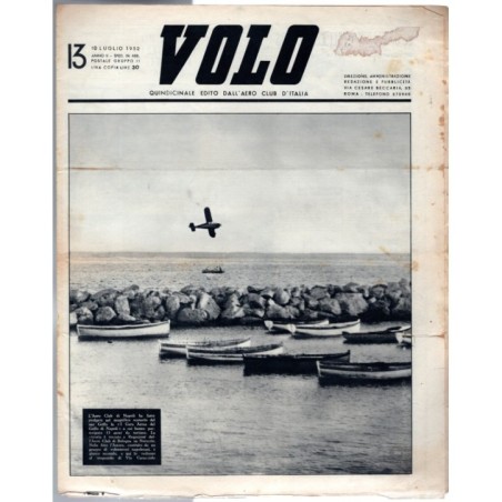 VOLO-n 13, 10 luglio-1952