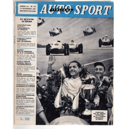 AUTO ITALIANA SPORT-n 18, 15 settembre-1960