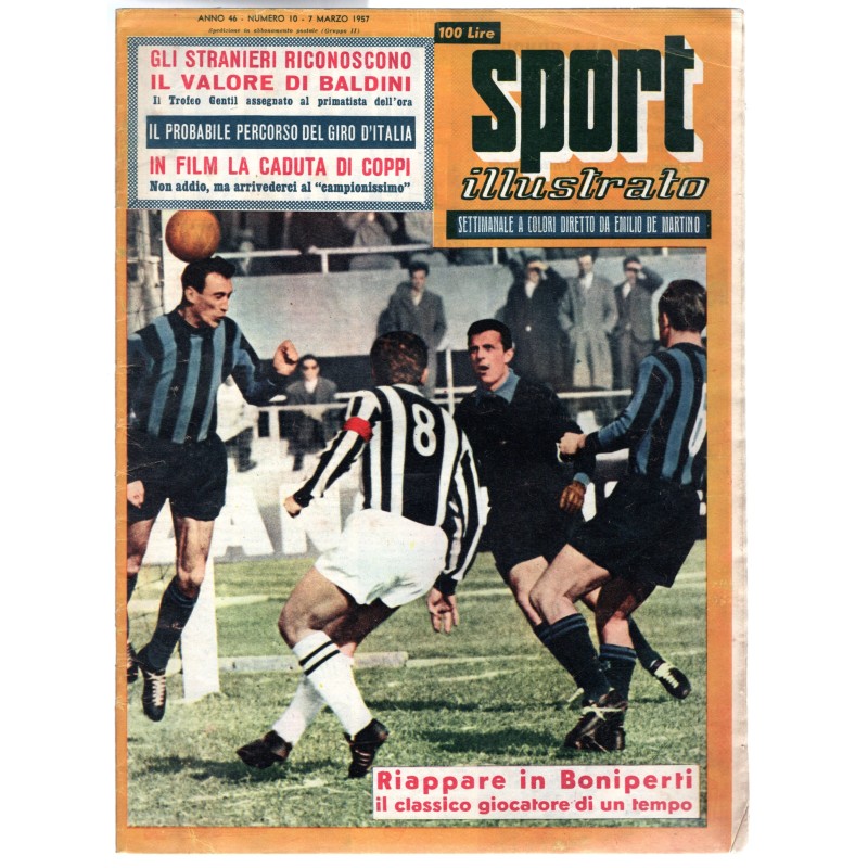 SPORT ILLUSTRATO-n 10, 7 marzo-1957