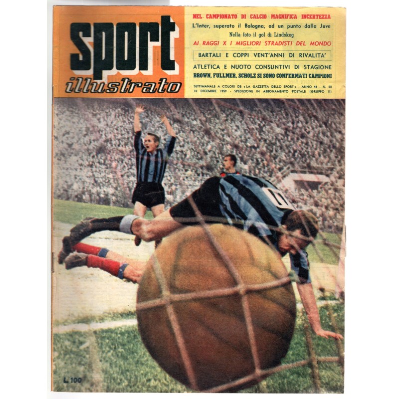 SPORT ILLUSTRATO-n 50, 10 dicembre-1959