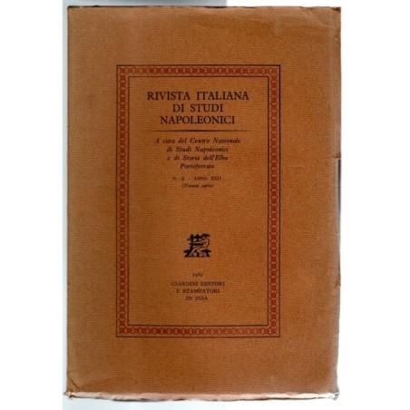 RIVISTA ITALIANA DI STUDI NAPOLEONICI-n 2-1985