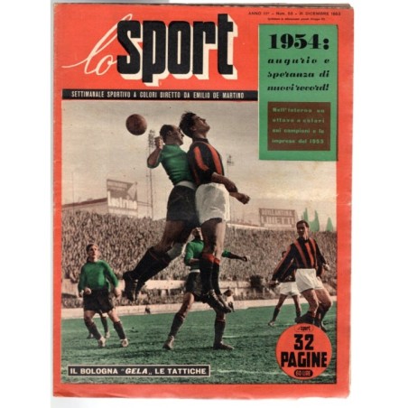 LO SPORT-n 53, 31 dicembre-1953