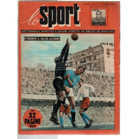 LO SPORT-n 51, 17 dicembre-1953