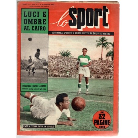 LO SPORT-n 47, 19 novembre-1953