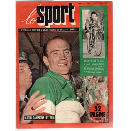 LO SPORT-n 42, 15 ottobre-1953
