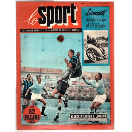 LO SPORT-n 41, 8 ottobre-1953