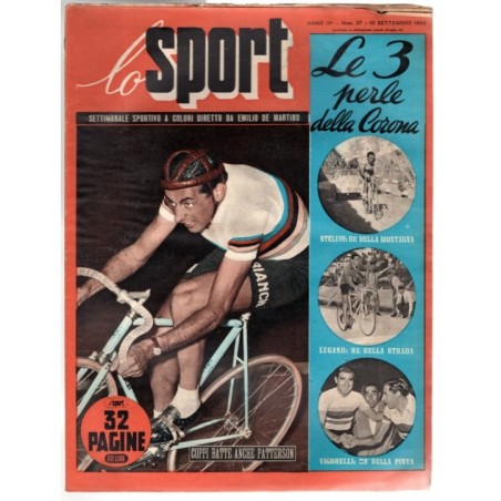 LO SPORT-n 37, 10 settembre-1953