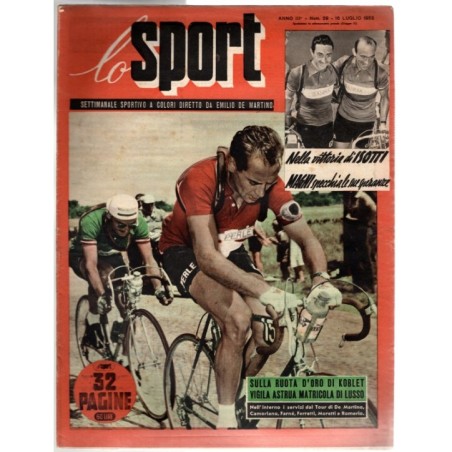 LO SPORT-n 29, 16 luglio-1953