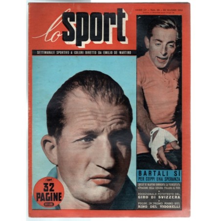 LO SPORT-n 26, 25 giugno-1953